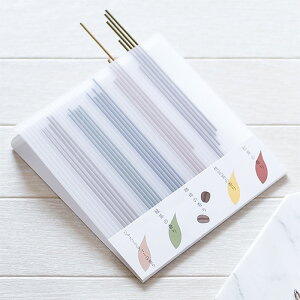 悠々庵 茶葉と珈琲のお線香 パレット 25本入り / ロングサイズ ジャスミン 緑茶 紅茶 コーヒー 桂花茶 ティータイムの香り お香 インセンス リラックス 吉創庵 日本製 メール便