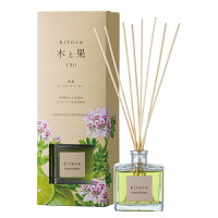 木と果 消臭 リードディフューザー 190mL 【ゼラニウム&ベルガモット】 天然精油 100% 使用 ディフューザー アロマディフューザー アロマ ゼラニウム ベルガモット ルームフレグランス