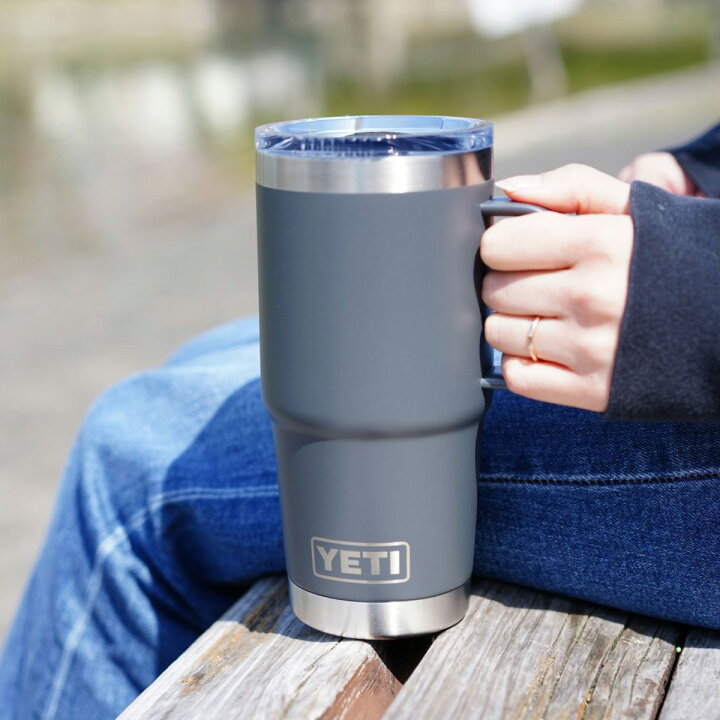 楽天市場】YETI イエティ タンブラー【 タンブラー20oz ハンドル付き 