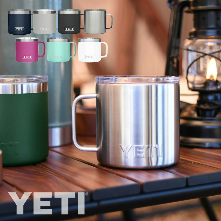 楽天市場 Yeti イエティ マグ マグ14oz タンブラー Rambler 保温 保冷 真空断熱 二重構造 ダブルウォール ステンレス 蓋つき キャンプ アウトドア レジャー 釣り オフィス 自宅 普段使い おしゃれ ギフト プレゼント アロマルーム