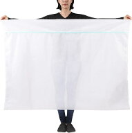 【超特大】 洗濯ネット 150×110cm 布団用 ランドリーネット シングル 掛け布団 毛布 ラグ カーペット 大…