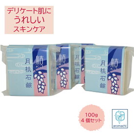 月桃石鹸 100g 4個セット ボディ 石鹸 乾燥 かゆみ 全身 保湿 【お得クーポンあり】 固形石鹸 アロマ ボディソープ 無添加 敏感肌 乾燥肌 デリケートゾーン あせも 汗疹 背中ニキビ 無添加せっけん 足 臭い カサカサ 肌荒れ 粉吹き ボディケア 日本製 アロマ 化粧品