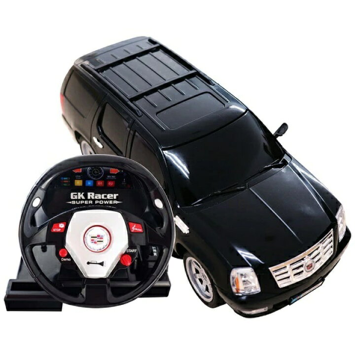 楽天市場】ハンドル型RC ラジコンカー 【キャデラック エスカレード 