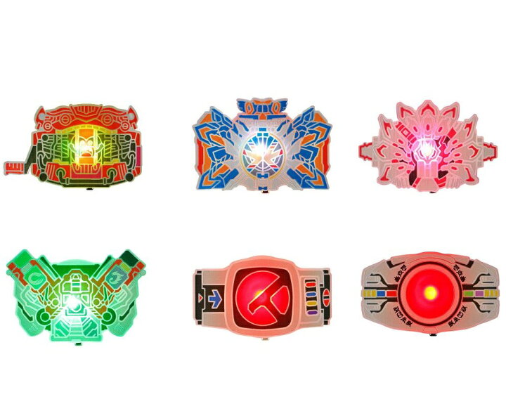 楽天市場】仮面ライダー 光る!なりきり変身ベルト 【全6種セット】 : A  