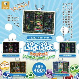 【5月発売予定】 ぷよぷよ シャカシャカアクリルキーチェーン カプセル版 【全5種セット】 ※仮予約※