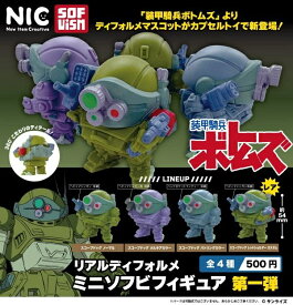 【7月発売予定】 装甲騎兵ボトムズ リアルディフォルメ ミニソフビフィギュア 第一弾 【各種】 ※仮予約※