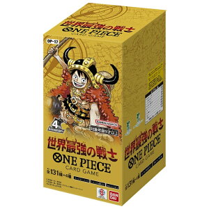 �y8��22�������\��z ONE PIECE �J�[�h�Q�[�� �u�[�X�^�[�p�b�N ���E�ŋ��̐�m�yOP-17�z �yBOX�i24�p�b�N����j�z