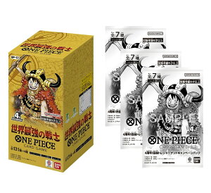 �y���T�t���z ONE PIECE �J�[�h�Q�[�� �u�[�X�^�[�p�b�N ���E�ŋ��̐�m�yOP-17�z �yBOX�i24�p�b�N����j�z