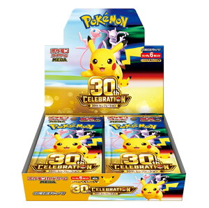 �y9��16�������\��z �|�P�����J�[�h�Q�[�� MEGA �g���p�b�N 30th CELEBRATION �yBOX�i20�p�b�N����j�z
