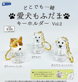 【2月発売予定】 どこでも一緒 愛犬もふだまキーホルダー Vol.2 【全3種セット】 ※仮予約※