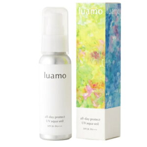 ルアモ オールデイ プロテクト UVアクアヴェール 50g 無添加 日焼け止め オーガニック ブルーライトカット 化粧下地 天然由来成分日焼け止め 日焼け止め乳液 正規品