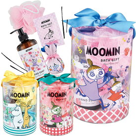 1~7営業日出荷 【単品&3点セット】MOOMIN ムーミン バスギフト 入浴剤 ハンドソープ バスボム バスソルト バススポンジ お休み前のリラックスタイム 女性 プレゼント 入浴剤 母の日 女性 ミニギフト プチギフト ロット販売 まとめ買い 配りもの 挨拶 景品 業務用 大口注文OK