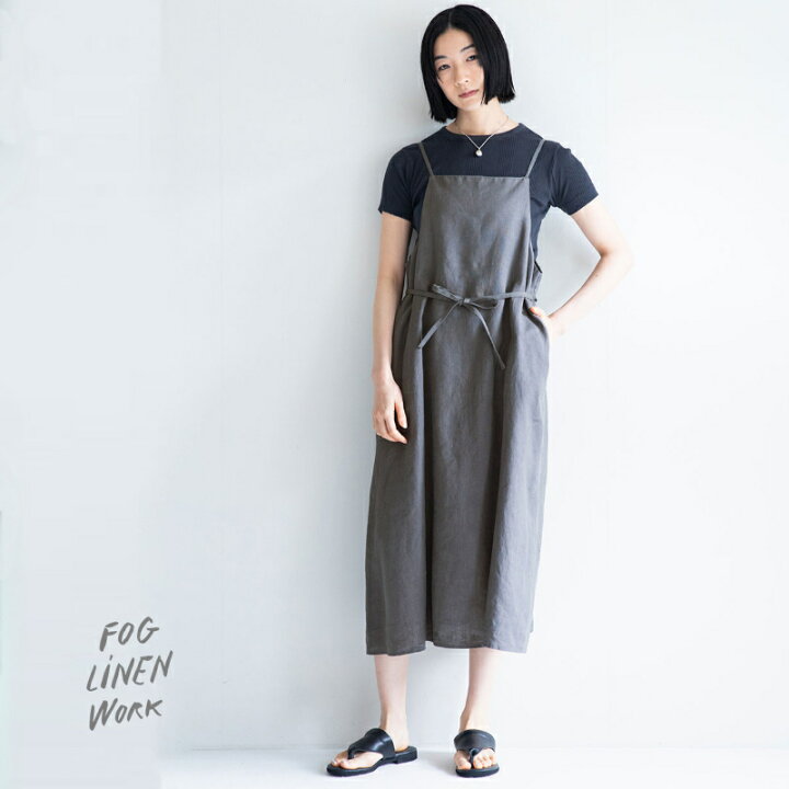 楽天市場】ソラ スリップドレス アシェ fog linen work キャミソール 