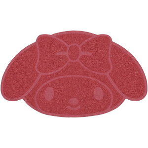 猫砂 マット 砂取りマット すべり止め付き 丸洗いOK マイメロディ サンリオ ペット 用品 床の汚れ軽減 スケーター かわいい