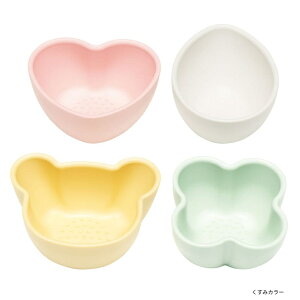 ベビー離乳食小鉢セット BBLS1Q ベビーグッズ スケーター 日本製 プレート お皿 4個セット