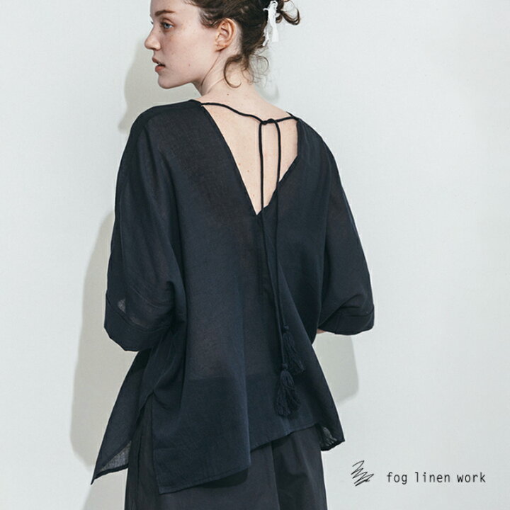 楽天市場】3営業日内出荷 キーラ トップ インクネイビー fog linen 