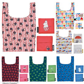 1~7営業日出荷 MOOMIN ムーミン エコバッグ ムーミン リトルミイ スナフキン 収納袋付き キャラクター かわいい 女性 母の日 プレゼント 正規取扱店