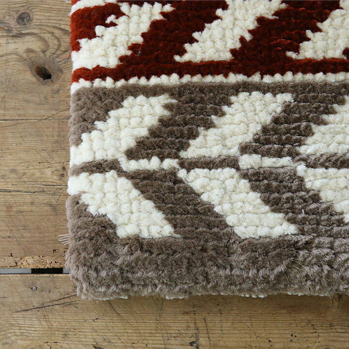 楽天市場】倉敷ノッティング 椅子敷 I knoting ウール ウールの椅子敷  