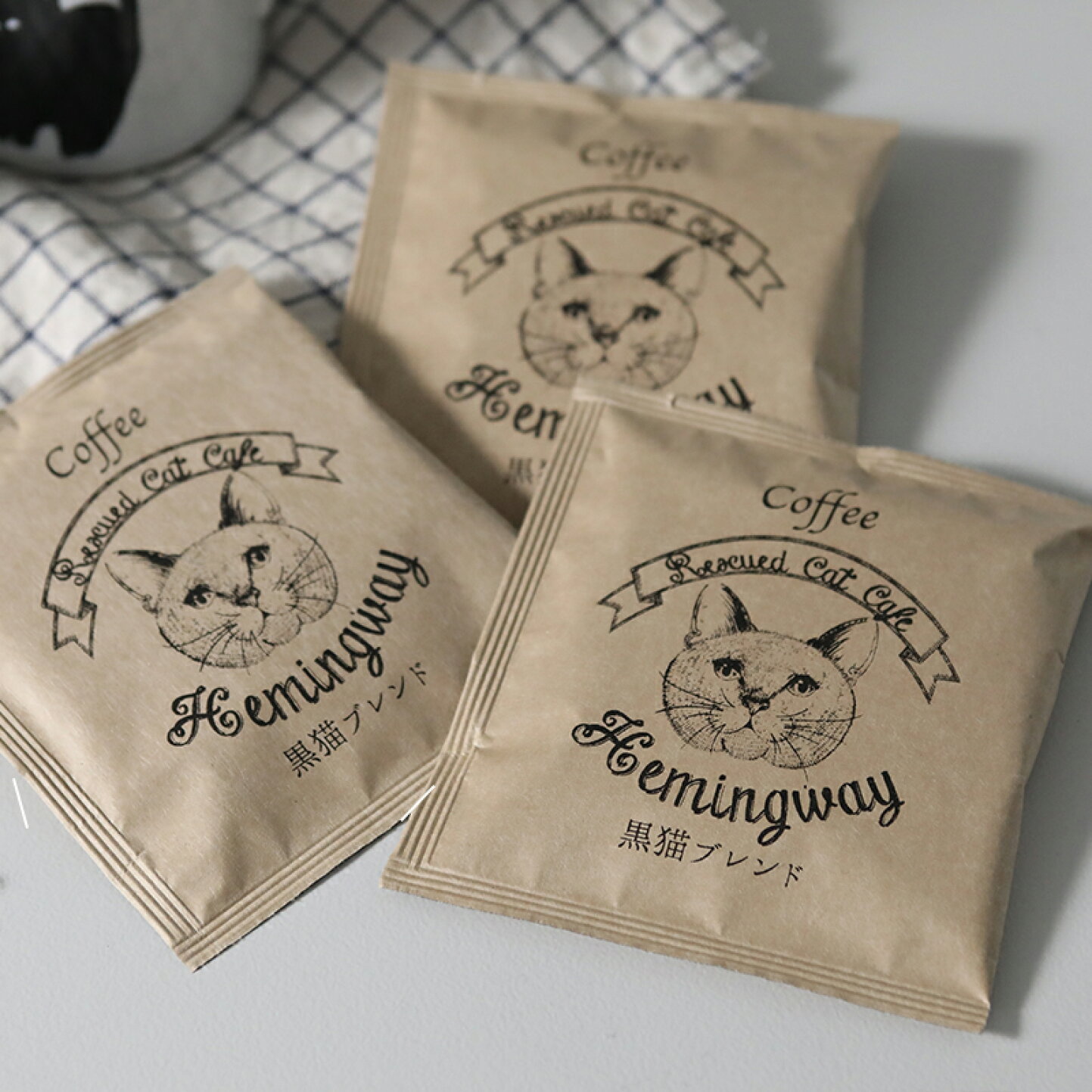 楽天市場 | くらし舎 - 黒猫ブレンドコーヒー パッケージが新しくなり 