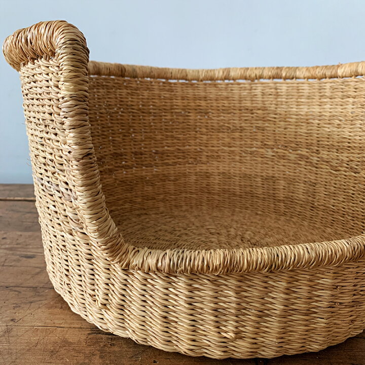 楽天市場 ボルガバスケット 丸底 犬猫かご ナチュラル ペットベッド キャットハウス 猫かご 円形 丸型 猫ちぐら 犬かご かご カゴ おしゃれ ペット 猫用 猫用品 犬用 ウサギ用 ペットちぐら ペットハウス ペット用品 ペットグッズ インテリア 犬 猫 北欧 涼しい 夏用