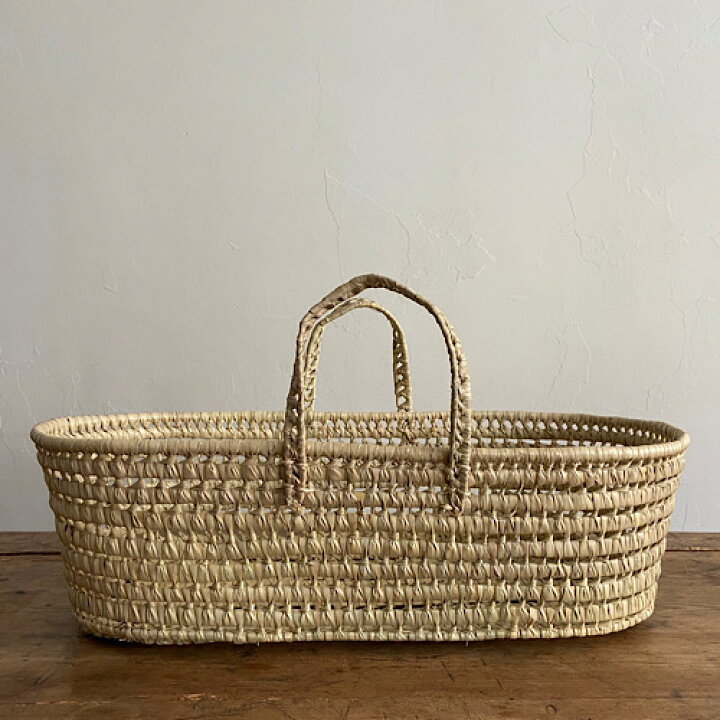 楽天市場 クスブ ベビーかご Kesb モロッコ 一点物 クーファン クーハン カゴ ベビーキャリー 収納 ナチュラル ベビーキャリー 赤ちゃん 運べる ベッド ベビー用 ベビー ペット用 ペットベッド 犬用 猫用 手作り かわいい おしゃれ ギフト 出産祝い ベビーギフト