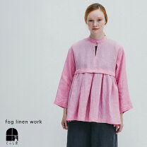 楽天市場】fog linen work（カラーピンク）（レディースファッション 