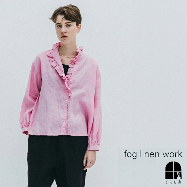 楽天市場】入荷 fog linen work フォグリネンワーク マギー トップ 