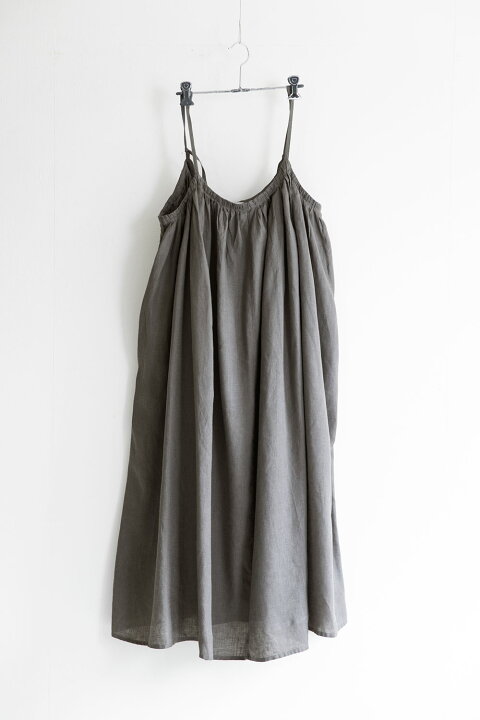 楽天市場】fog linen work サラ スリップドレス アシェ 入荷フォグ 