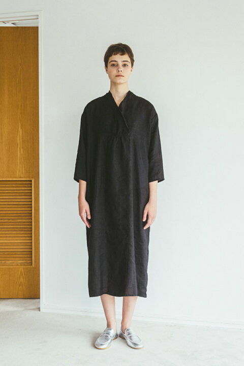 楽天市場】fog linen work モニカ ワンピース ブラック フォグリネン  