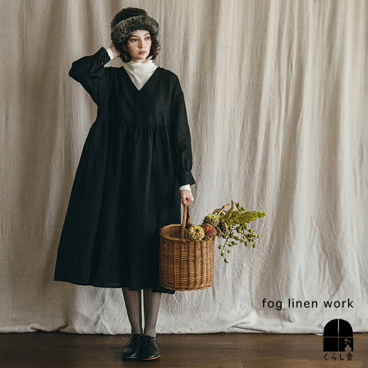 楽天市場】入荷 fog linen work フォグリネンワーク メートラ ギャザー  
