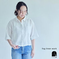 楽天市場】fog linen work ブラウスの通販