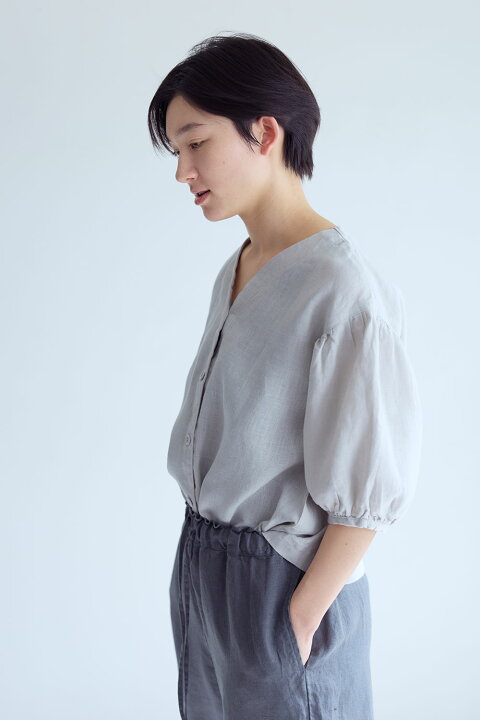 楽天市場】入荷 fog linen work フォグリネンワーク エライザ トップ 