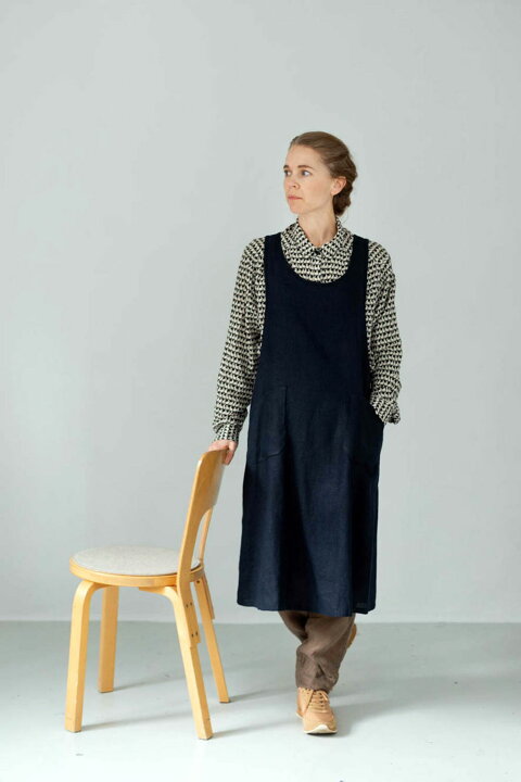 楽天市場】リネン オーバーエプロン fog linen work フォグリネン  