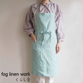 楽天市場 Fog Linen Work エプロン チェックの通販