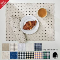 【 2026 秋の新色】 fog linen work リネン プレイスマット フォグリネンワーク 麻 ランチョンマット テ…