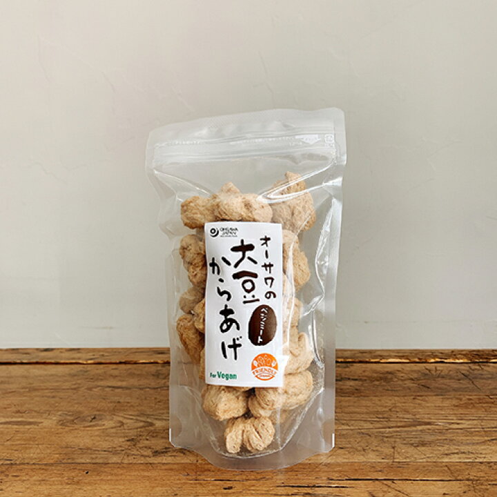 楽天市場 オーサワの大豆からあげ Ohsawajapan オーサワジャパン 人気 の 大豆からあげ からあげ ベジミート 代用肉 大豆ミート 大豆 Vegan ビーガン ヴィーガン 植物たんぱく食品 保存食 食品 料理 オーサワ オーガニック 無添加 健康 健康食品 マクロビオティック