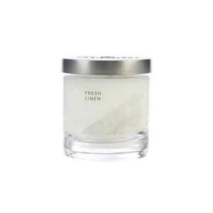 MADE IN ENGLAND ~jOXLh MINI GLASS CANDLE tbVl FRESH LINEN WAX LYRICAL Ki 낤/XC/[/L/炬/tOX/F/A}