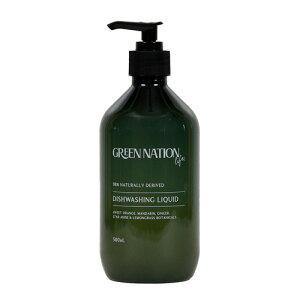 GREEN NATION Life fBbVEHbVOLbh 500ml XC[gIWOX Sweet Orange & Lemongrass DISHWASHING LIQUID O[lCVCt Ki Lb`//A/A}/Mt