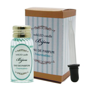 nobLED candle Bijou EAU DE PARFUM �u�����h�I�C�� �g���}���� Tourmaline �m�[�u���b�h �L�����h�� �r�W���[ �I�[�h�p���t�@�� ���K�i ������[�U�p/����/�p�t���[��/�A���}�I�C��/�t���O�����X