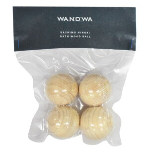 WANOWA i` qЂ̂ oXEbh{[ Natural KASHIMO HINOKI Bath Wood ball m å Ki TXeiu//tOX/fragrance/aroma/F/A}/Mtg/v[g///
