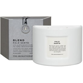 BLEND キャンドル パロサント Palo Santo Soy Wax Candle ブレンド アロマセラピーカンパニー 正規品 ◆ソイワックス/ココナッツワックス/ろうそく/蝋燭/ルーム/消臭/ゆらぎ/フレグランス/芳香/アロマ/ギフト/プレゼント/香り/癒し