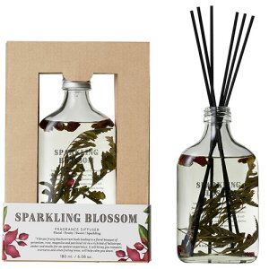 BOTANICAL BOTTLES [hfBt[U[180ml Xp[NOubT SPARKLING BLOSSOM REED DIFFUSER {^jJ{gY Ki [/tOX/XeBbN/F/A}/Mtg/v[g/