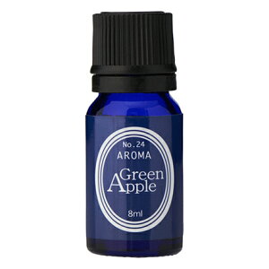 y4{ȏŃ[֑zA}GbZX u[x O[Abv 8ml Aroma Essence Blue Label Green Apple No.24 Ki A}IC/[tOX