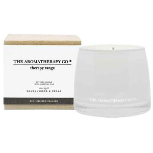 Therapy Range GbZV\CLh T_EbhV_[ Essential Oil Candle Sandalwood & Ceder Zs[W Ki 낤/XC/[/L/炬/tOX/F/A}/Mt