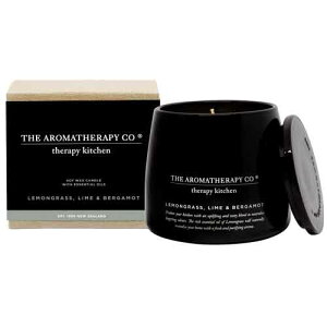 Therapy Kitchen GbZV\CLh OX,CxKbg Essential Oil Candle Lemongrass,Lime & Bergamot Zs[Lb` Ki 낤/XC/[/L/炬/tO