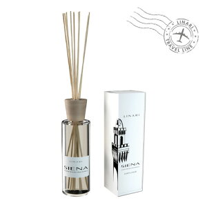 【送料無料】LINARI リナーリ ルームディフューザー 250ml シエナ SIENA TRAVEL LINE ナチュラルスティック 正規品 ◆MINI/ミニサイズ/トラベル/リードディフューザー/アロマ/diffuser/芳香/フレグランス