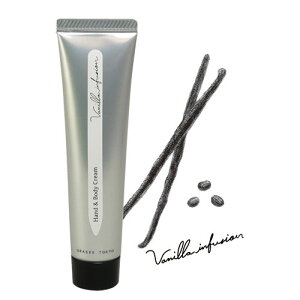 y[֑ΉzGRASSE TOKYO nh{fB[N[ 35g ojCt[W Vanilla infusion Hand & Body Cream O[XgELE Ki {fBPA/nhPA
