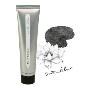 y[֑ΉzGRASSE TOKYO nh{fB[N[ 35g EH[^[[ Water Lily Hand & Body Cream O[XgELE Ki {fBPA/nhPA