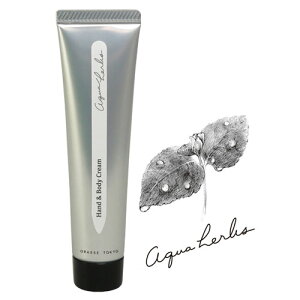 y[֑ΉzGRASSE TOKYO nh{fB[N[ 35g ANAn[uX Aqua herbs Hand  Body Cream O[XgELE Ki {fBPA/nhPA