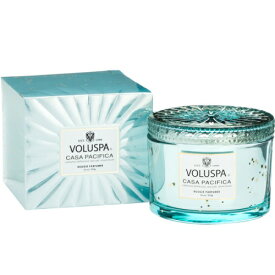 Voluspa ボルスパ ヴァーメイル ボックス入り グラスキャンドル カーサパシフィカ VERMEIL Box Glass Candle CASA PACIFICA 正規品 ◆ホームフレグランス/芳香/アロマ/ロウソク